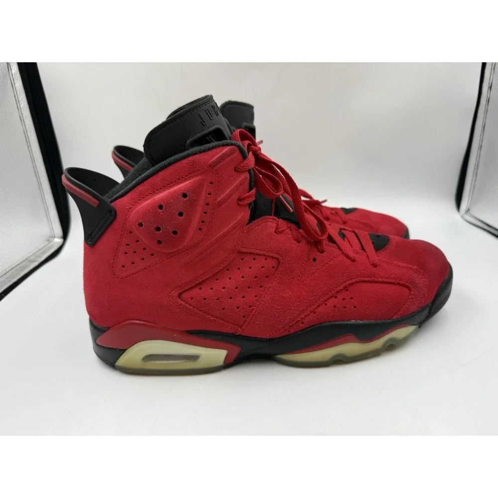 Air Jordan 6 Toro Bravo Men's Red Sneakers 2023 Size 11